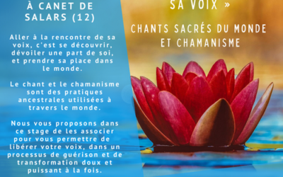 Chant Sacré & Chamanisme – 18 & 19 mai 2024